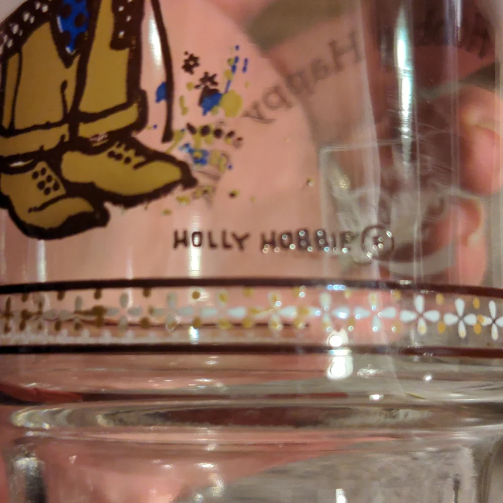 Vintage Holly Hobbie Limited Edition Coke Collectors Glasses- Set of 5